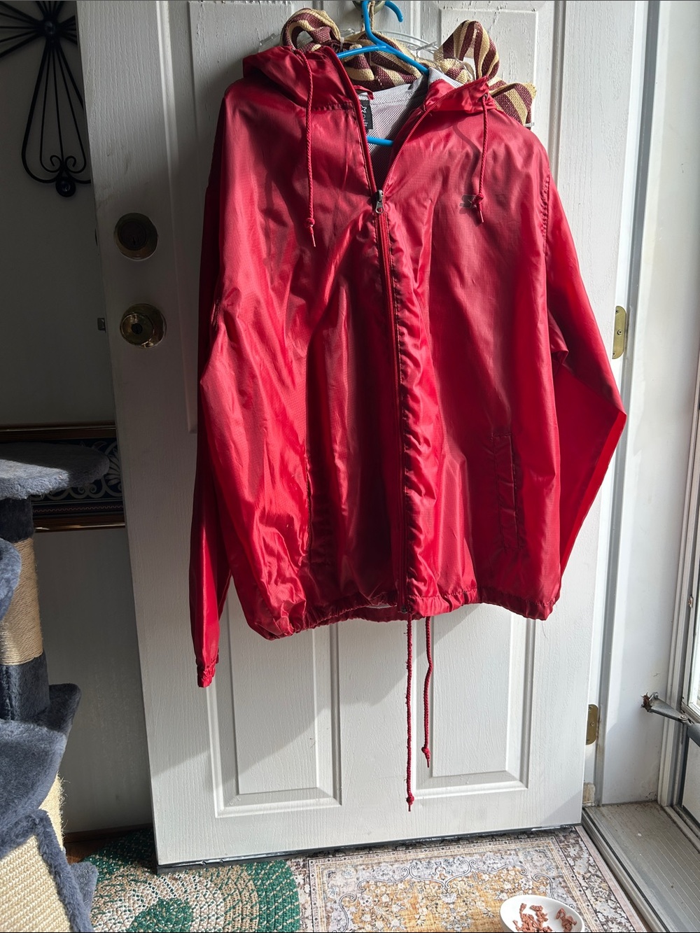 STARTER Red Mesh-Lined Jacket